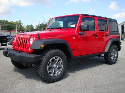 Jeep Wrangler 2014 Red